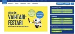 Pörhön Autoliike screenshot