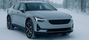 Polestar 2 toimintamatka talvella