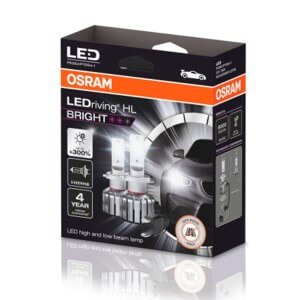 LED-ajovalopolttimot Osram LEDriving HL Bright, H7 H18