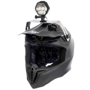 Moottorikelkka Kypärävalo Ajovalo LUMONITE Navigator2