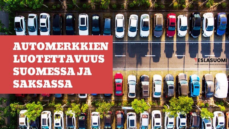 Automerkkien luotettavuus Suomessa ja Saksassa