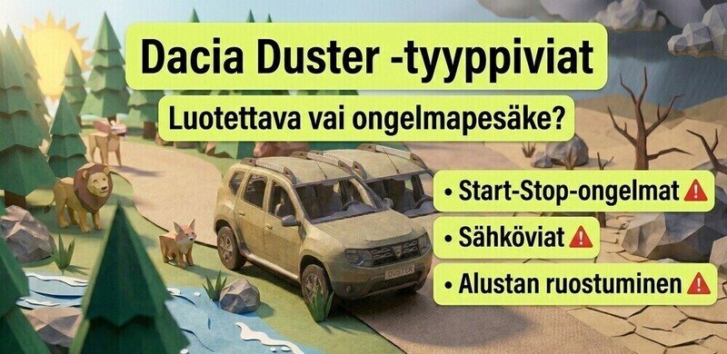 Dacia Duster tyyppiviat