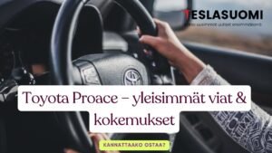 Toyota Proace – yleisimmät viat & kokemukset
